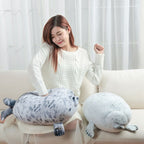Chubby Seal Plush Throw Pillow