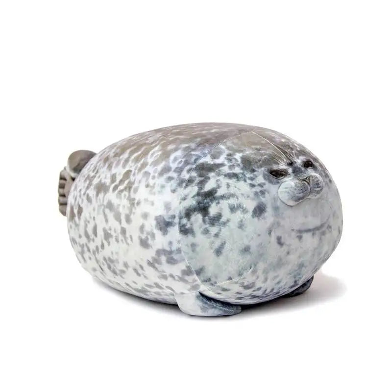 Chubby Seal Plush Throw Pillow