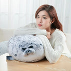Chubby Seal Plush Throw Pillow