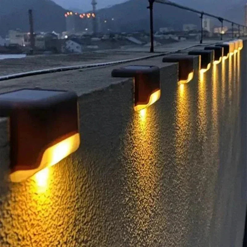 Solar LED Garden Deck & Step Lights