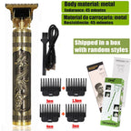 T9 Rechargeable Hair Clipper – 0mm Precision Trimmer