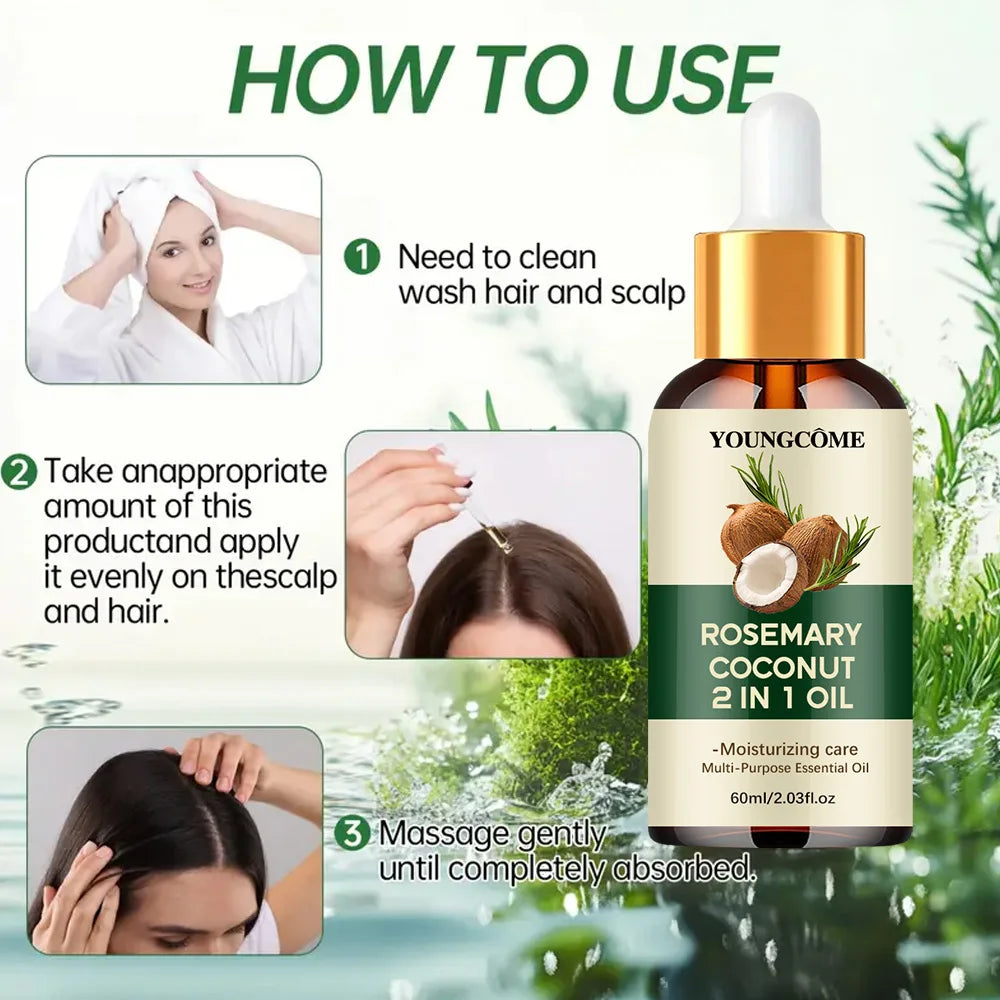 Rosemary Hair Oil – Scalp Treatment for Hair Growth