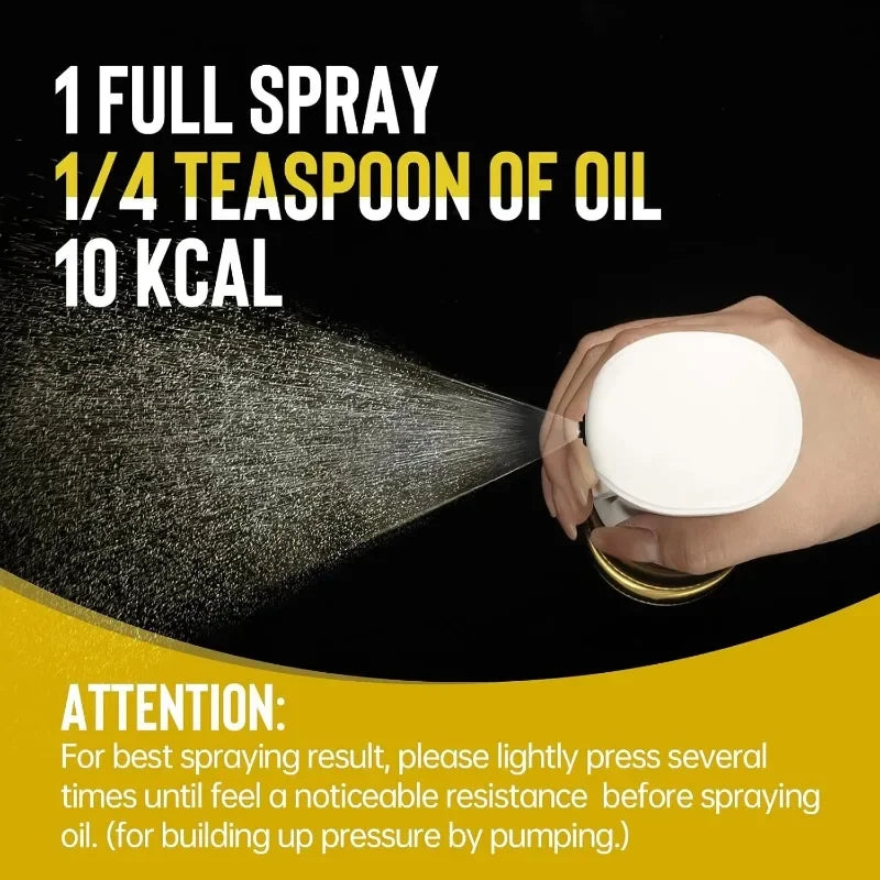 Reusable Oil Sprayer Bottle – Kitchen Mist Dispenser