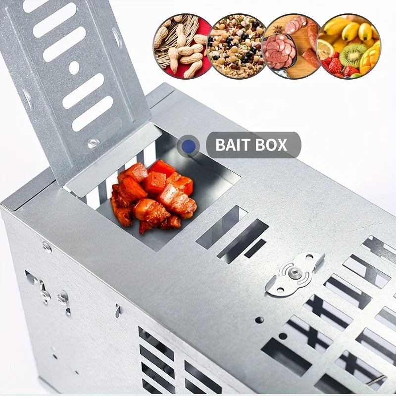 Multi-Catch Rodent Trap Cage