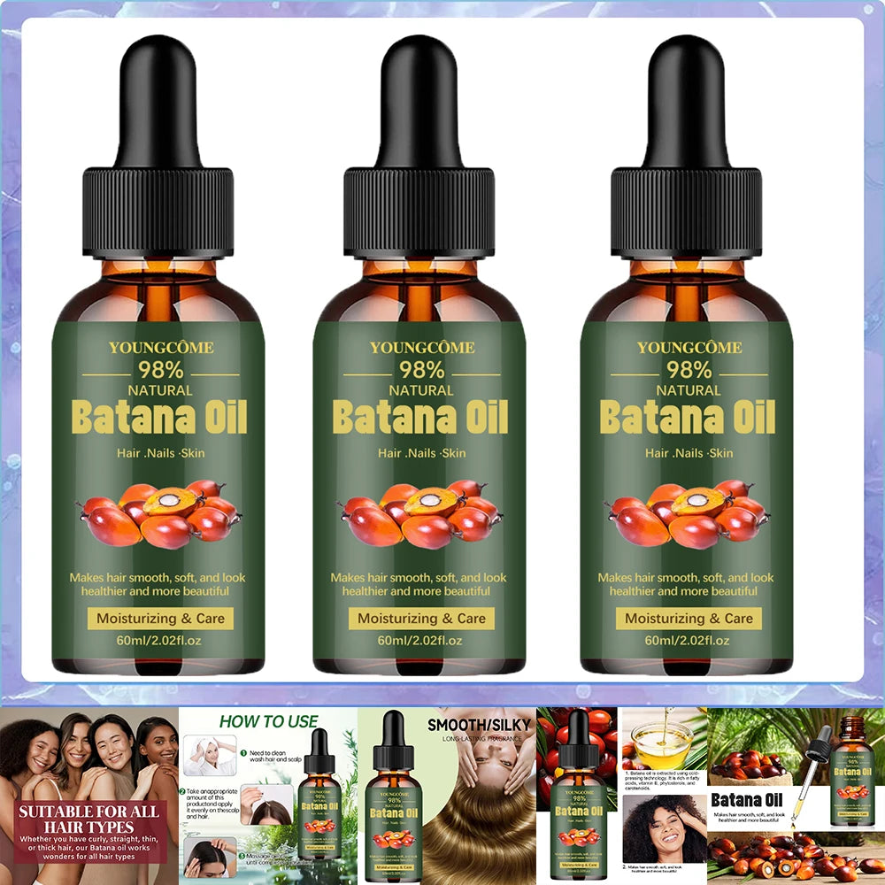 Pure Batana Oil for Hair Growth – Nourishing Hair & Scalp Treatment