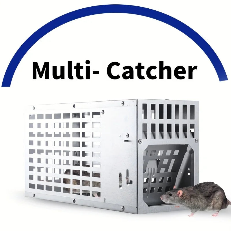 Multi-Catch Rodent Trap Cage