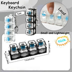 Light-Up Clicky Keychain – Stress Relief Button Toy