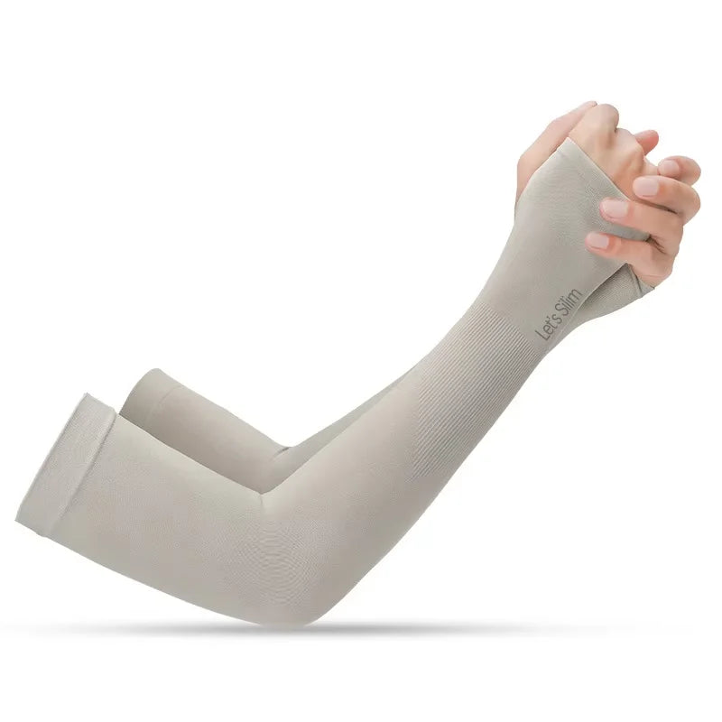 UV Protection Arm Sleeves – Cooling Sun Cover for Cycling & Driving