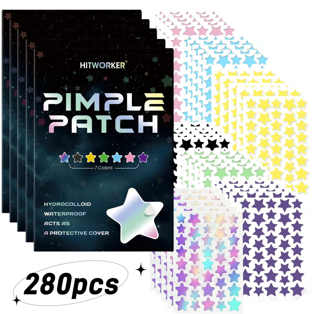 Star-Shape Acne Patches – Gentle Blemish Concealer Dots