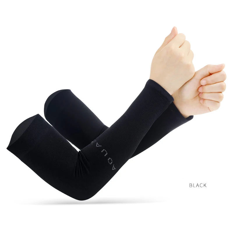 UV Protection Arm Sleeves – Cooling Sun Cover for Cycling & Driving