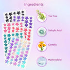 Star-Shape Acne Patches – Gentle Blemish Concealer Dots