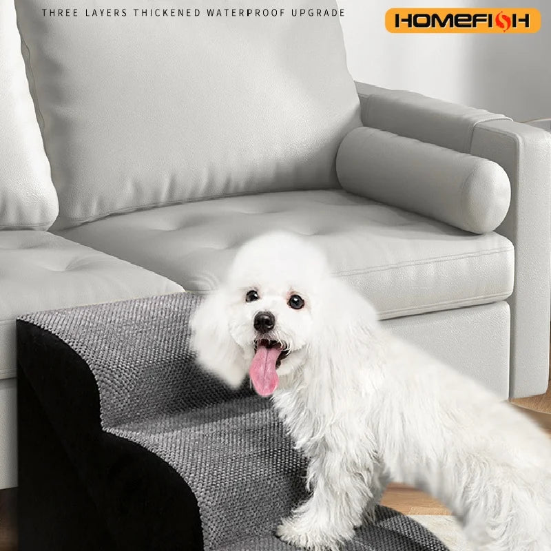 Memory Foam Pet Stairs & Ramp