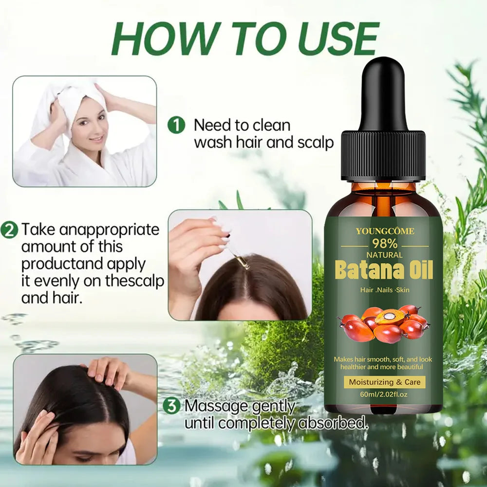 Pure Batana Oil for Hair Growth – Nourishing Hair & Scalp Treatment