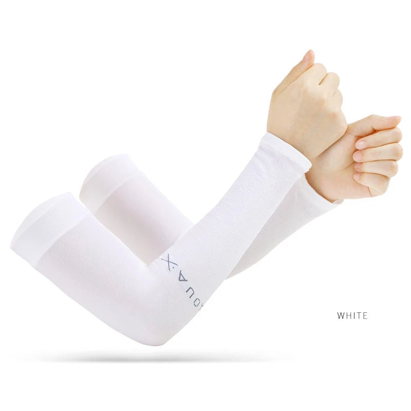 UV Protection Arm Sleeves – Cooling Sun Cover for Cycling & Driving