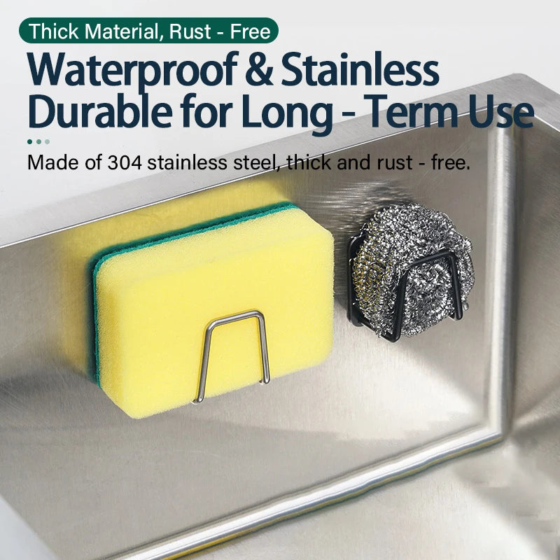 Stainless Steel Sink Sponge Holder