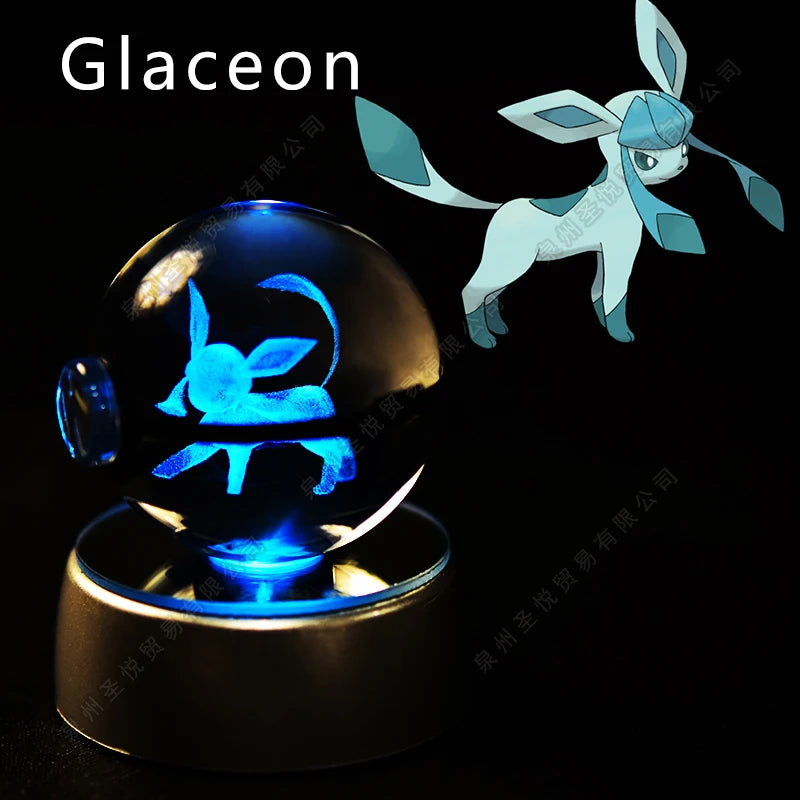 Pokemon Crystal Ball Night Light