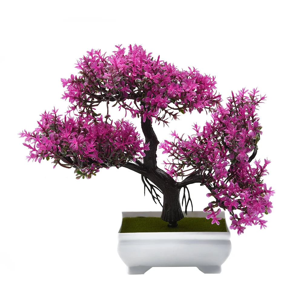 Artificial Bonsai Tree – Faux Potted Plant Décor