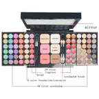 Glitter & Matte Eyeshadow Palette – Long-Lasting Pigment