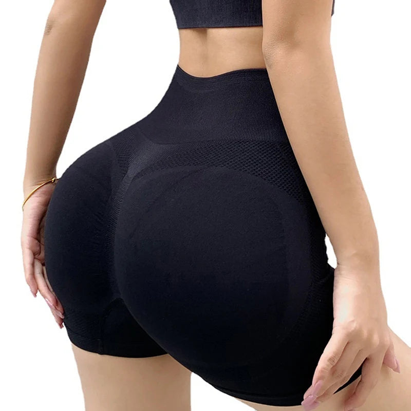 High-Waist Gym Shorts – Women's Cycling & Yoga Shorts