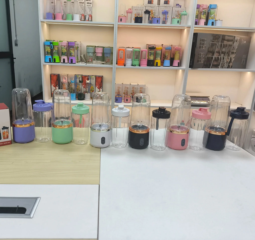 Portable USB Blender Cup – Rechargeable Travel Juicer