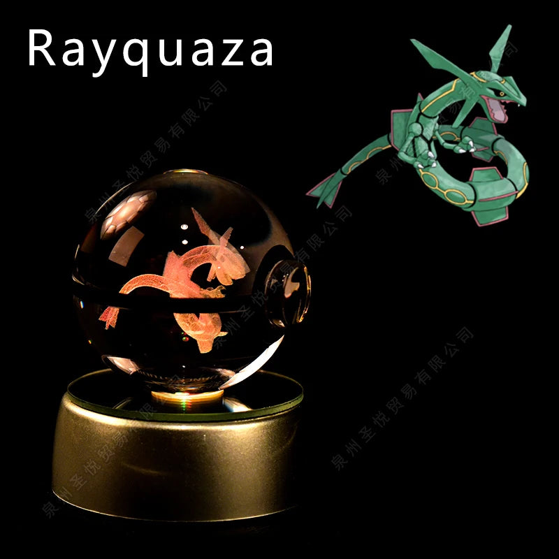Pokemon Crystal Ball Night Light