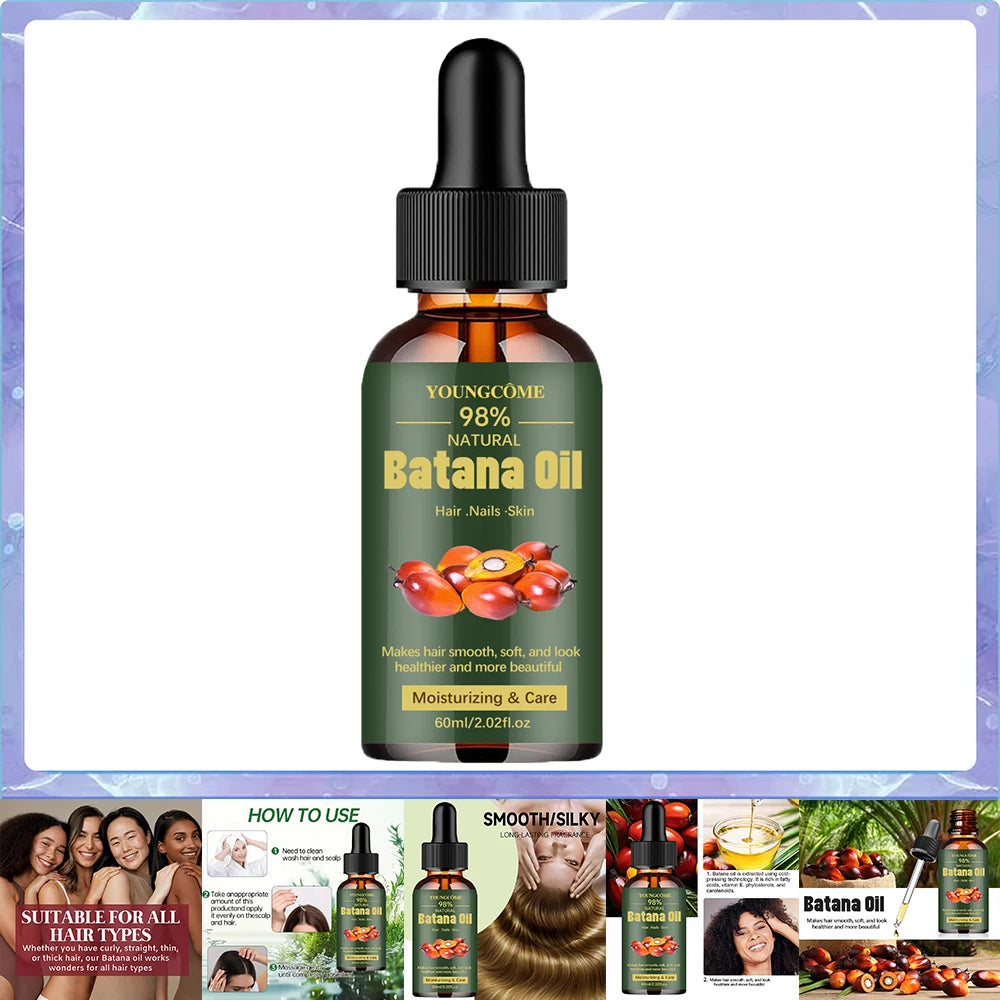 Pure Batana Oil for Hair Growth – Nourishing Hair & Scalp Treatment