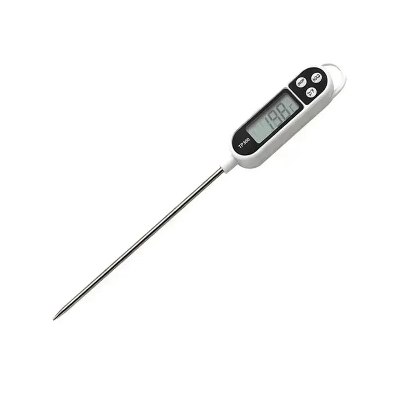 Digital Food Thermometer – Instant-Read Meat & Oil Probe