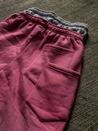 Embroidered Straight-Leg Casual Pants