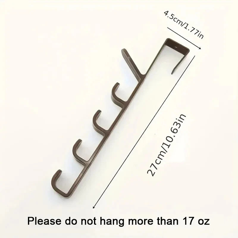 Over-the-Door Hook Organizer – Clothes & Bag Hanger