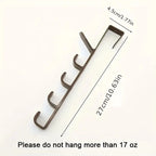 Over-the-Door Hook Organizer – Clothes & Bag Hanger