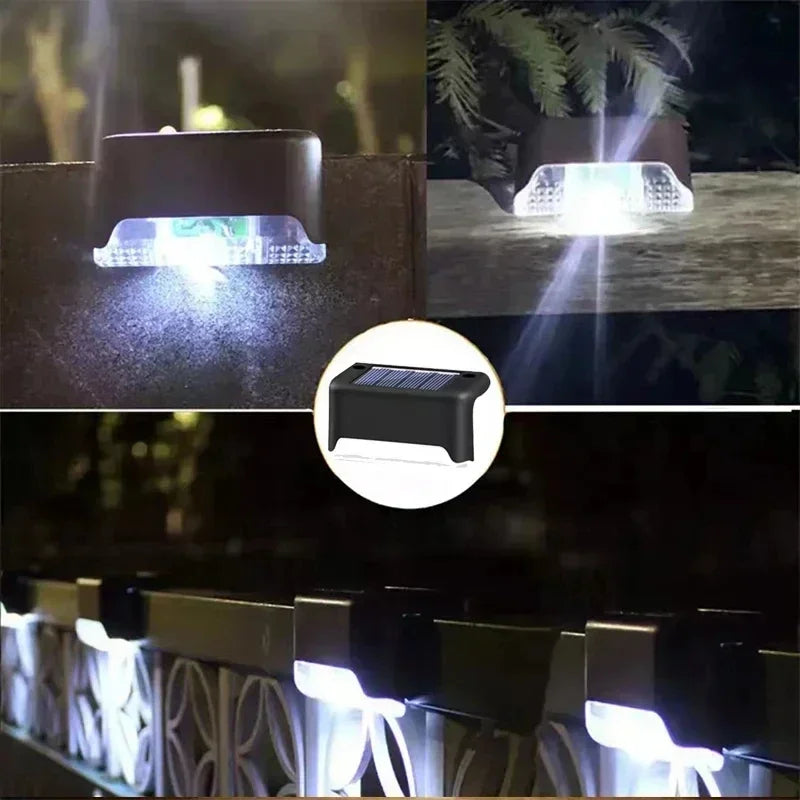 Solar LED Garden Deck & Step Lights