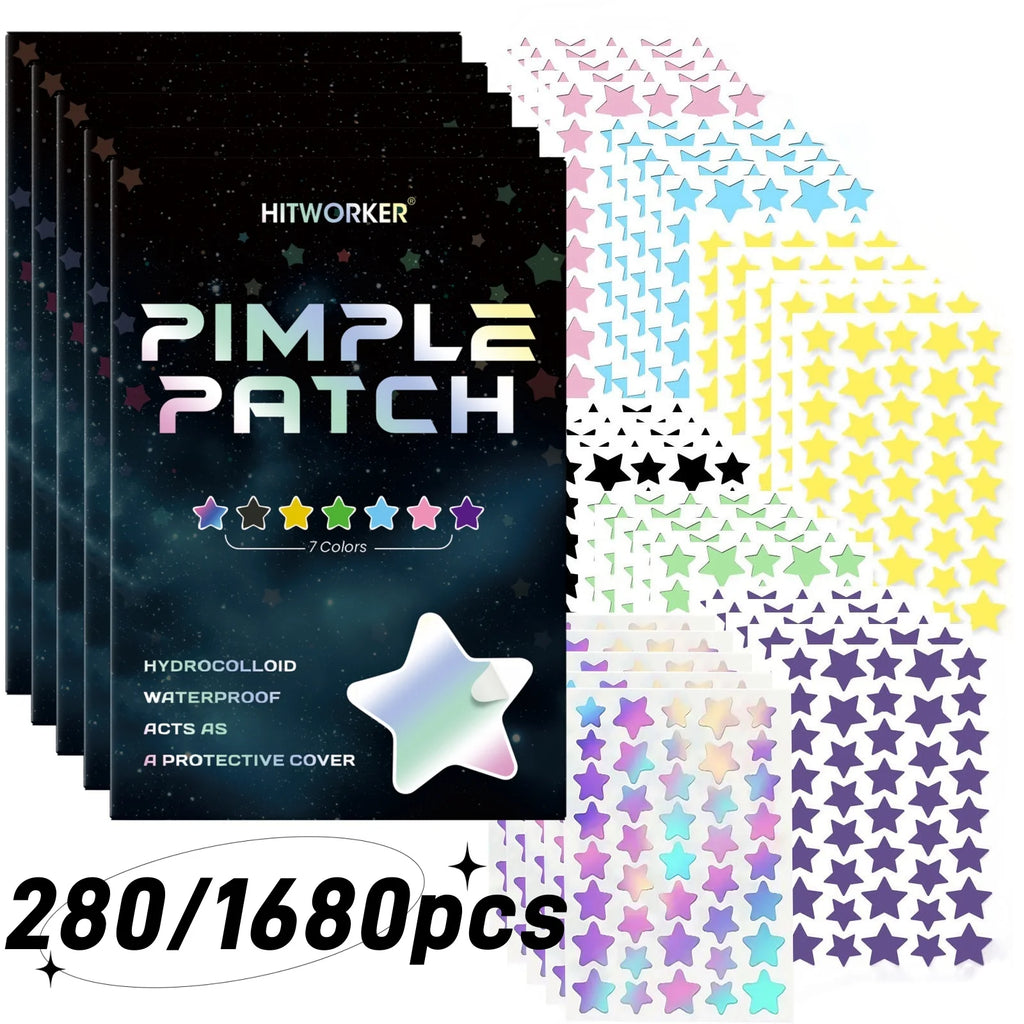 Star-Shape Acne Patches – Gentle Blemish Concealer Dots