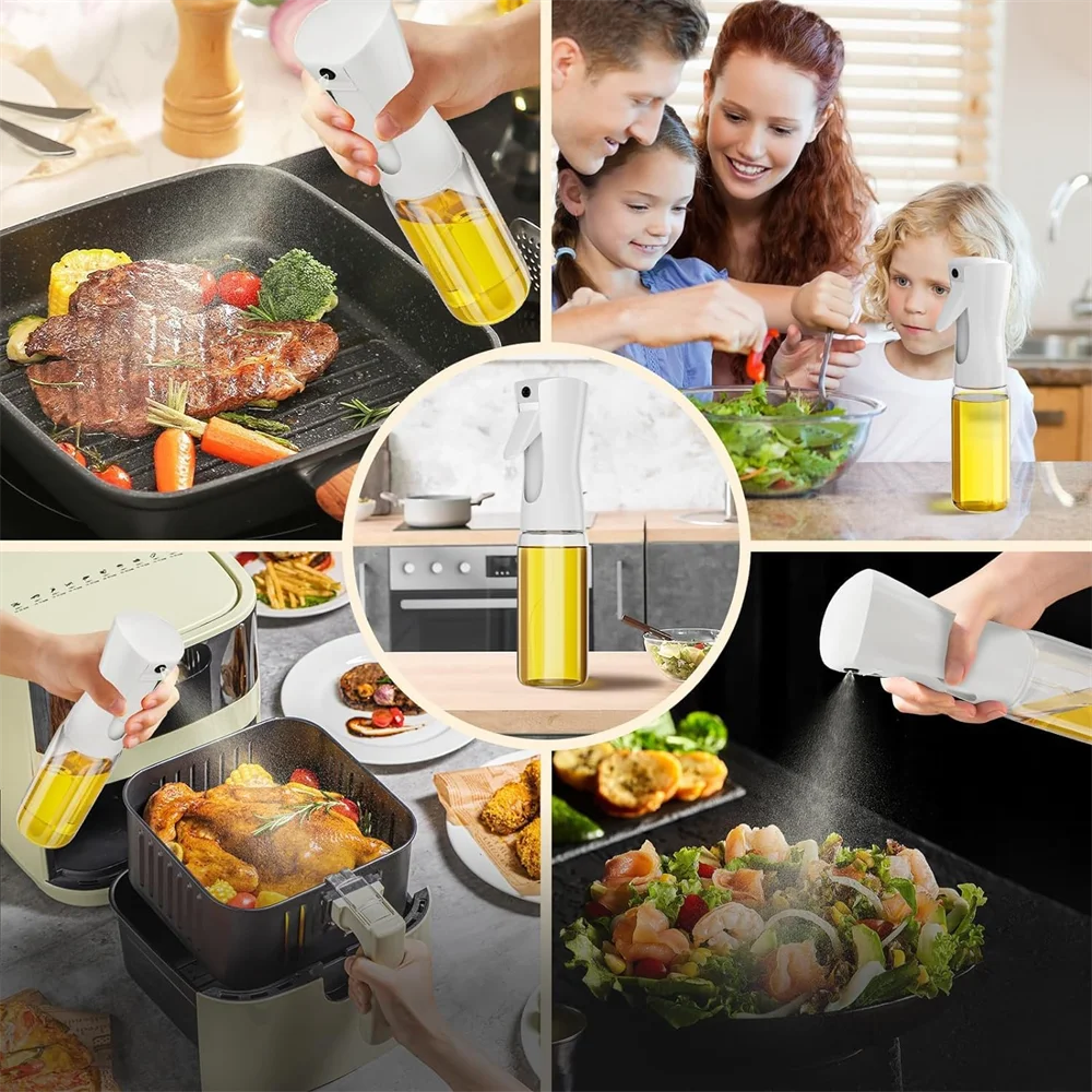 Reusable Oil Sprayer Bottle – Kitchen Mist Dispenser