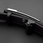 Men's PU Leather Belt with Automatic Buckle