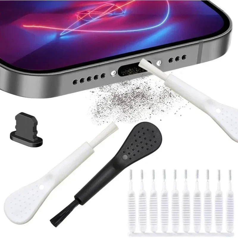 Phone Cleaning Kit – Speaker & Charging Port Brush Set