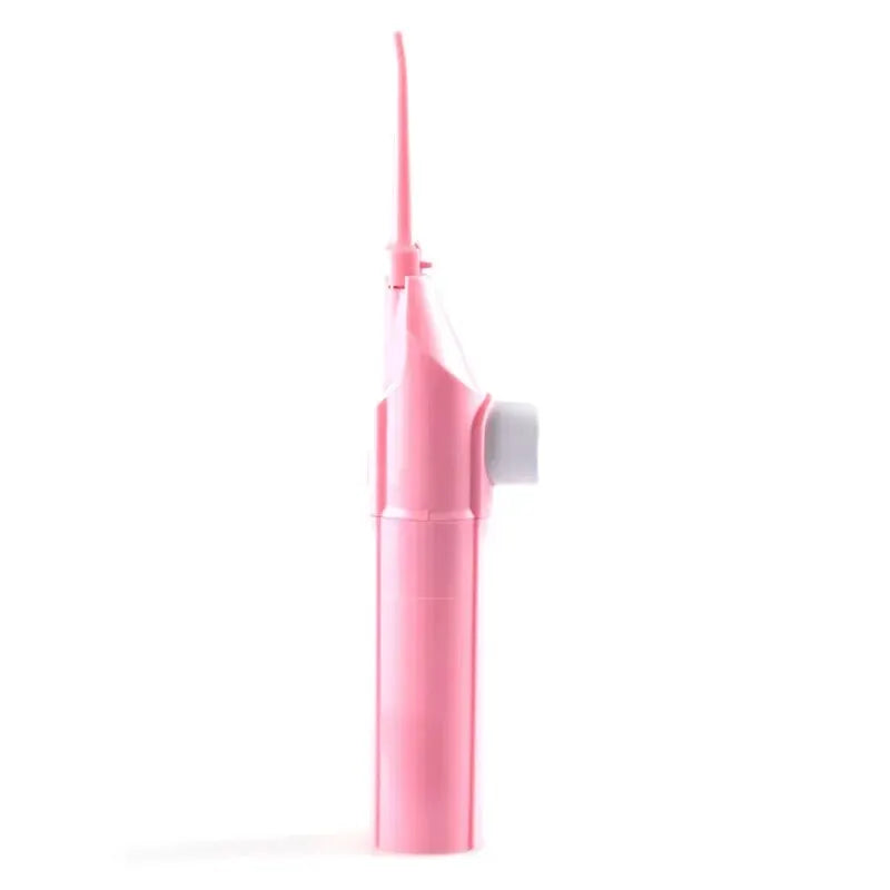 Portable Oral Irrigator – Manual High-Pressure Water Flosser