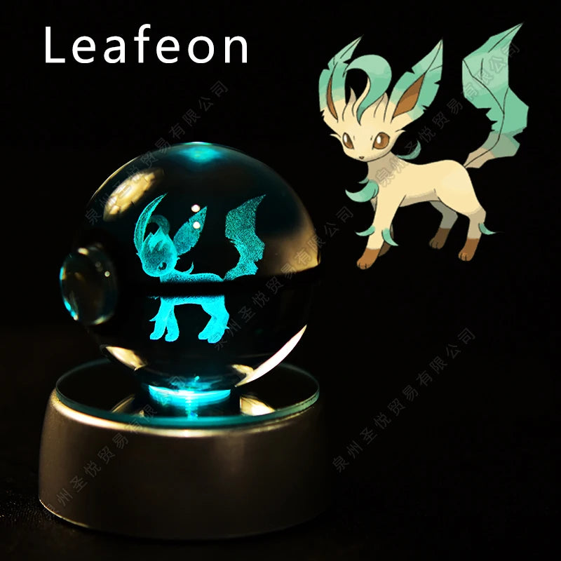 Pokemon Crystal Ball Night Light