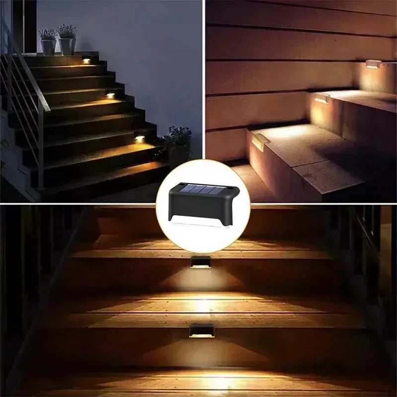 Solar LED Garden Deck & Step Lights