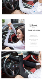 UV Protection Arm Sleeves – Cooling Sun Cover for Cycling & Driving