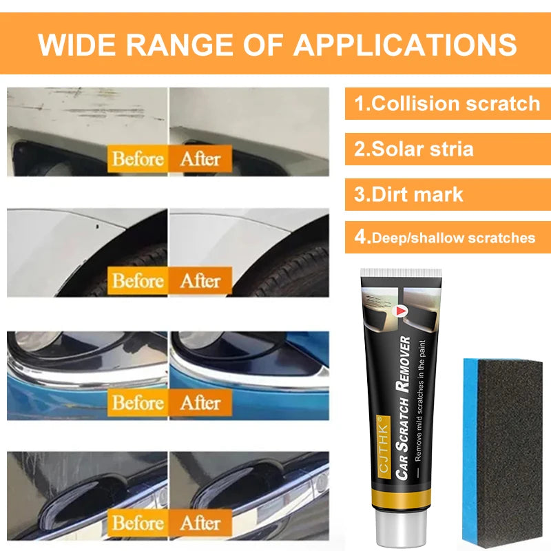 Car Scratch & Swirl Remover Wax Kit