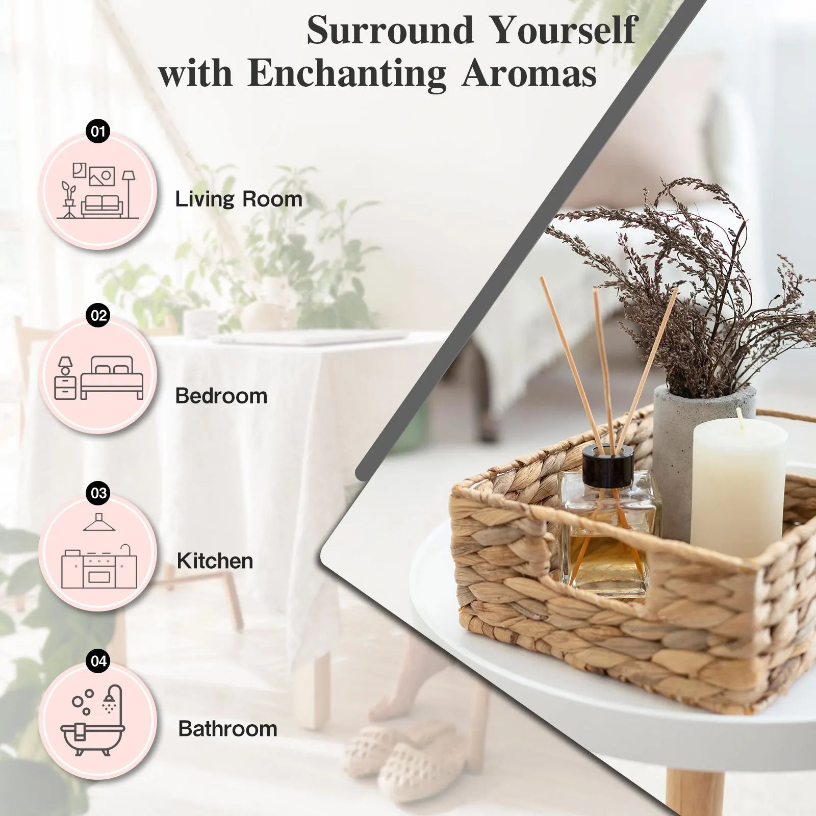 Pure Lavender Essential Oil – Natural Aromatherapy Diffuser Oil