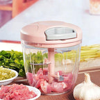 Manual Garlic Chopper & Meat Mincer – Rotary Kitchen Press