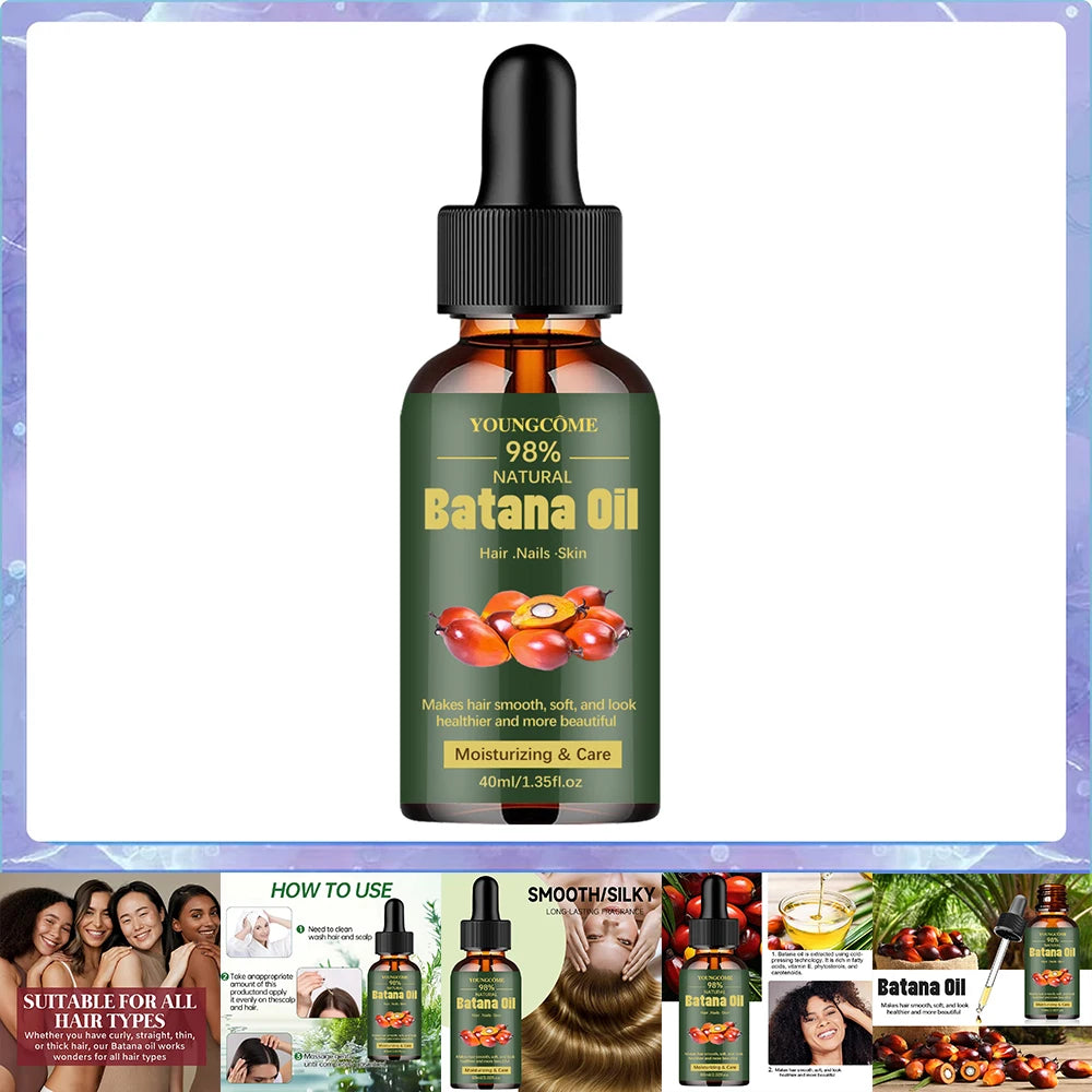 Pure Batana Oil for Hair Growth – Nourishing Hair & Scalp Treatment