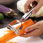 Stainless Steel Julienne Peeler – Vegetable & Fruit Grater