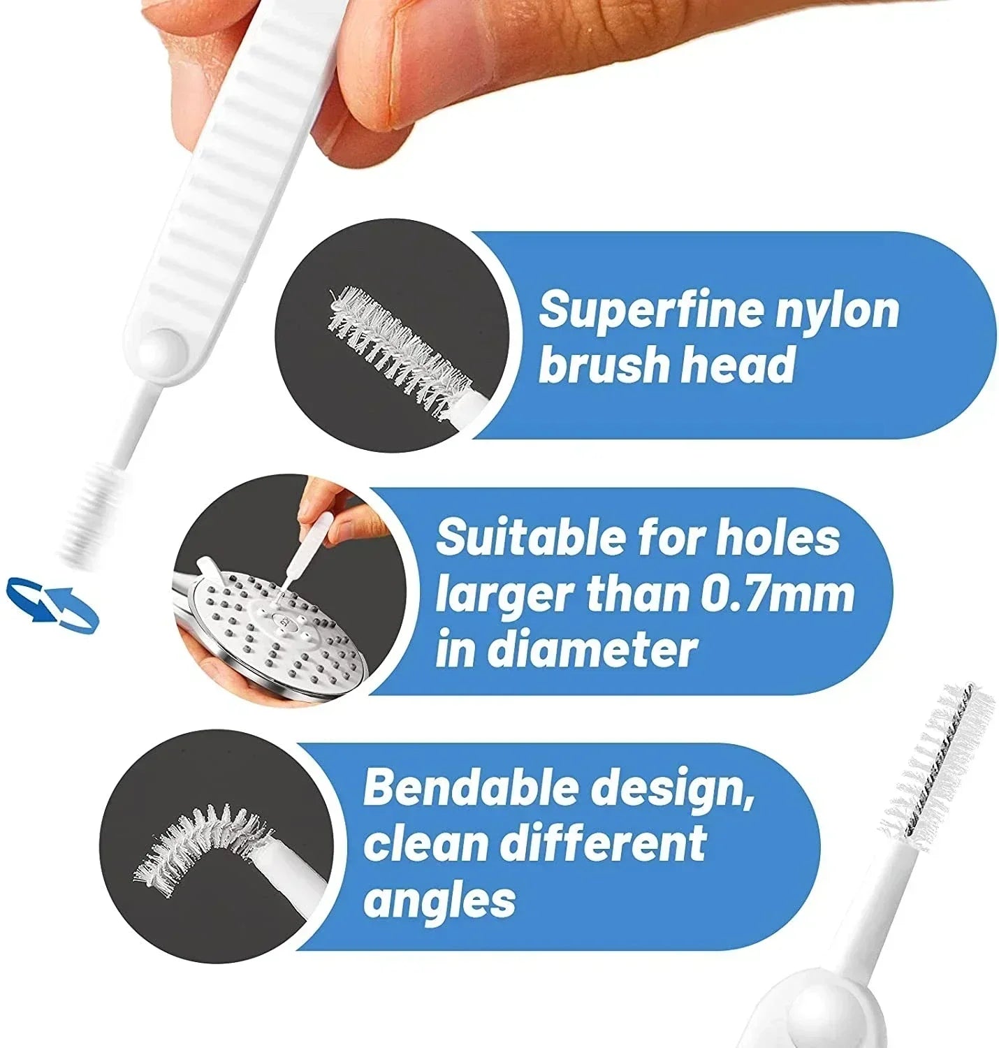 Phone Cleaning Kit – Speaker & Charging Port Brush Set