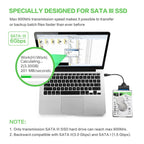 SATA to USB 3.0 Adapter Cable – 2.5" HDD/SSD Cable