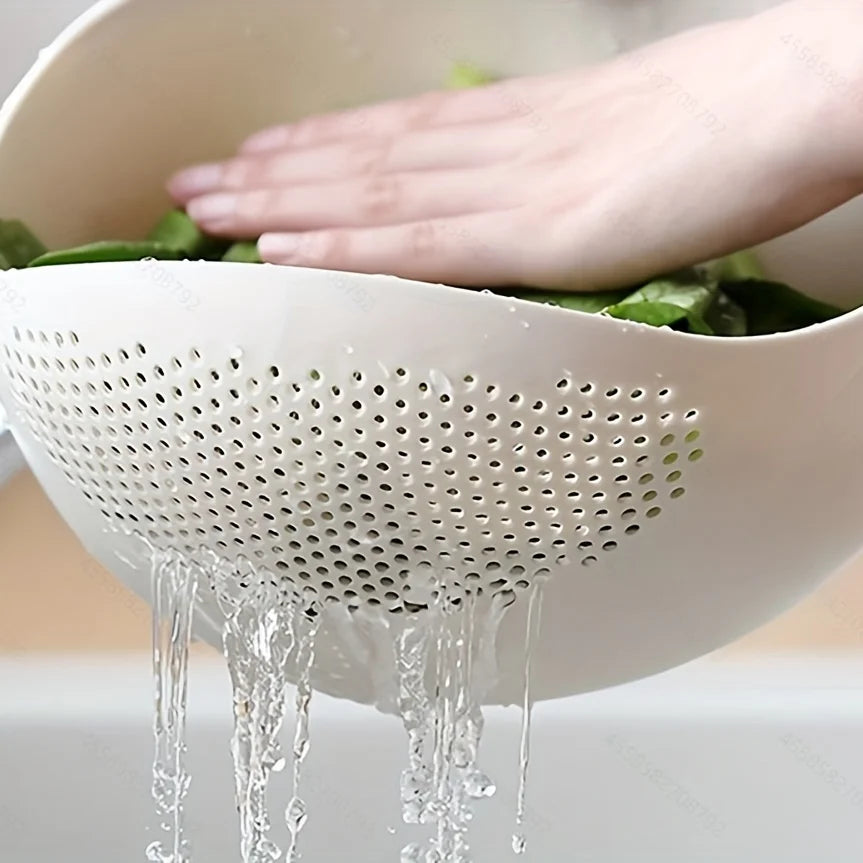 Multi-Purpose Rice & Vegetable Drainage Basket