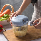 Manual Garlic Chopper & Meat Mincer – Rotary Kitchen Press