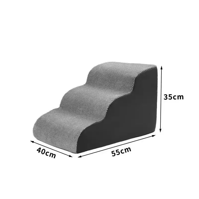 Memory Foam Pet Stairs & Ramp