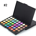 Glitter & Matte Eyeshadow Palette – Long-Lasting Pigment